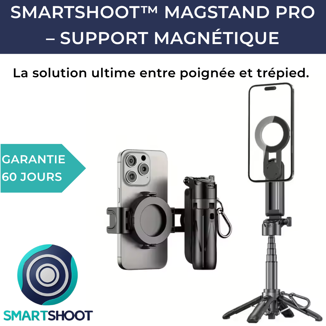 SMARTSHOOT™ MAGSTAND PRO – SUPPORT MAGNÉTIQUE