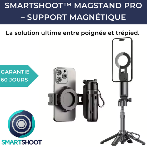 SMARTSHOOT™ MAGSTAND PRO – SUPPORT MAGNÉTIQUE